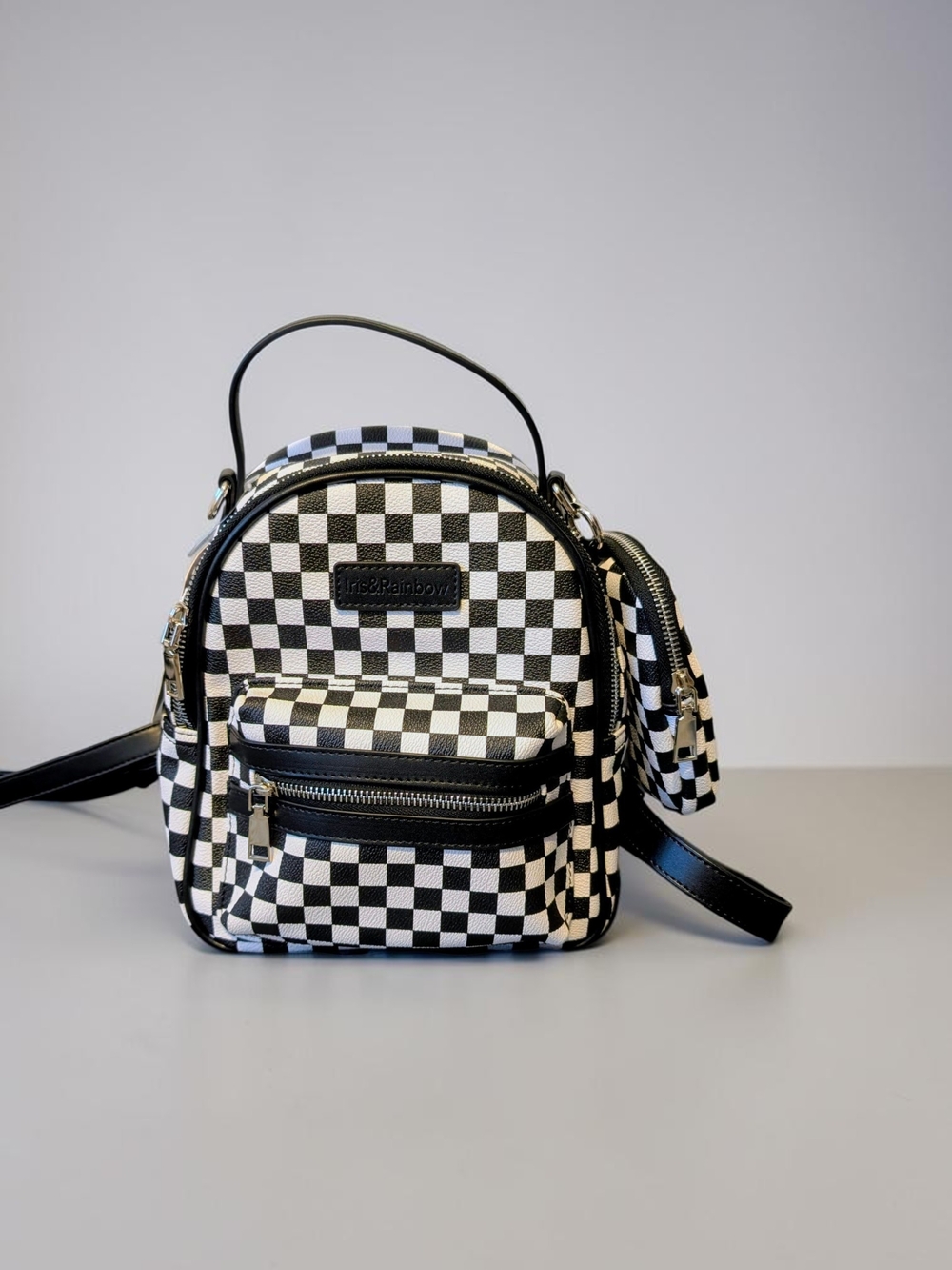 NWT, Iris & Rainbow Chic Mini Backpack, Crossbody Bag - Picture 2 of 5